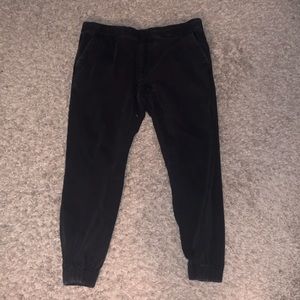 Black Fashionnova Joggers XL